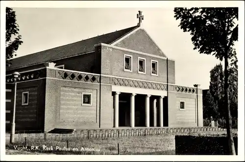 Ak Vught Nordbrabant, R. K. Kerk Paulus en Antonius