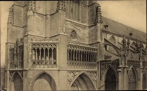 Ak Tongres Tongeren Flandern Limburg, Lieve Vrouwekerk