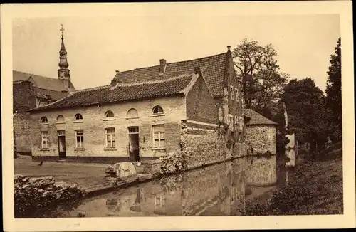 Ak Tongres Tongeren Flandern Limburg, Jeker en het Begijnhof