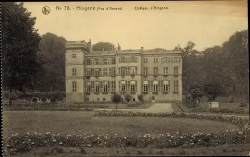 Ak Hingene Bornem Flandern Antwerpen, Chateau d'Hingene