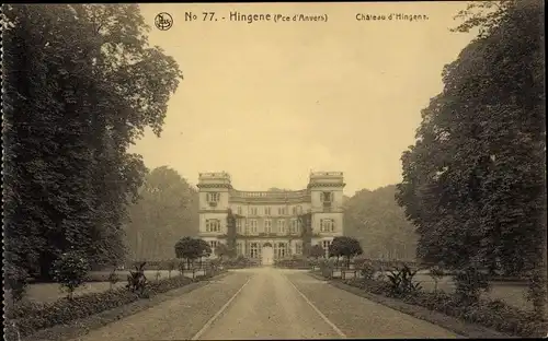 Ak Hingene Bornem Flandern Antwerpen, Chateau d'Hingene