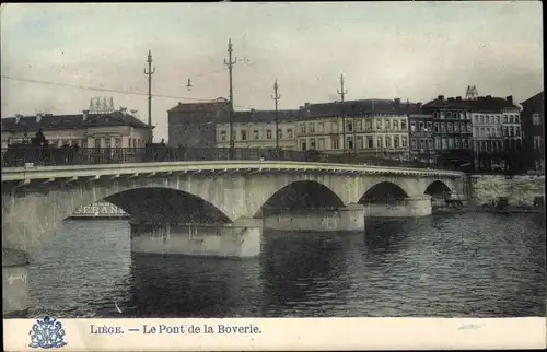 Ak Liège Lüttich Wallonien, Le Pont de la Boverie