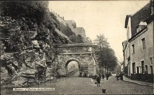 Ak Namur Wallonien, L'Entree de la Citadelle