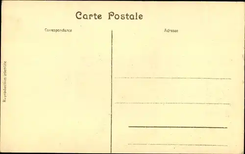 Ak Namur Wallonien, Trou produit par un obus au Boulevard du Nord, Kriegszerstörung 1. WK