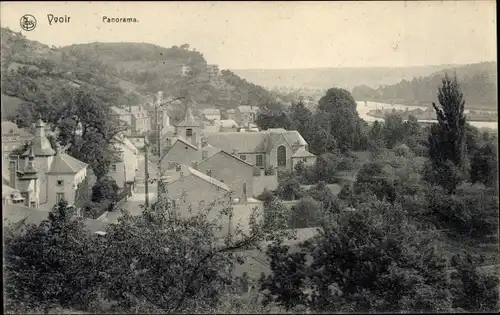 Ak Yvoir sur Meuse Wallonien Namur, Panorama