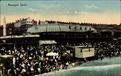Ak Ramsgate Kent England, Sands