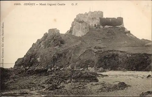 Ak Gorey Jersey Kanalinseln, Mont Orgueil Castle