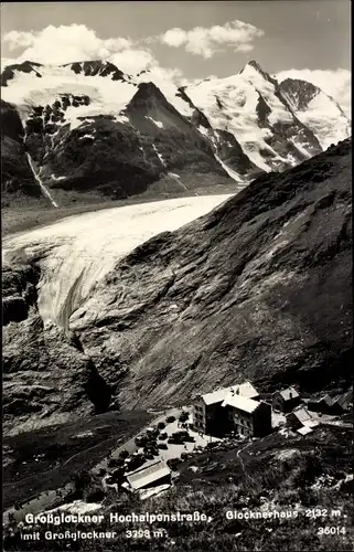 Ak Heiligenblut am Großglockner in Kärnten, Glocknerhaus, Hochalpenstraße
