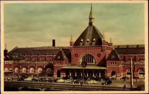 Ak København Kopenhagen Dänemark, Hauptbahnhof