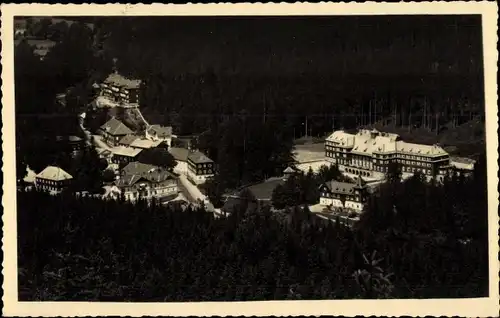 Ak Karlova Studánka Bad Karlsbrunn Mährisch Schlesien, Gesamtansicht