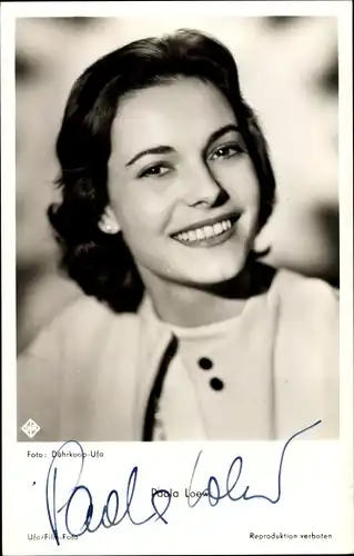 Ak Schauspielerin Paola Loew, Portrait, Autogramm