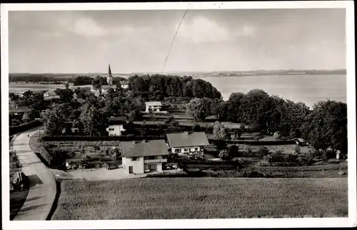 Ak Gollenshausen Gstadt am Chiemsee, Gesamtansicht