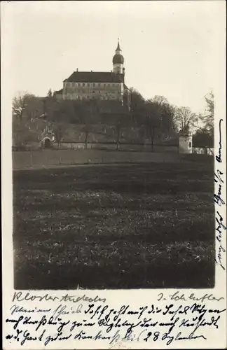 Foto Ak Andechs am Ammersee, Kloster Andechs