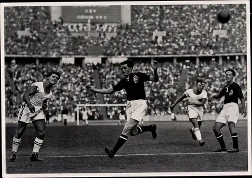 Sammelbild Olympia 1936, Handball, Österreich gegen Ungarn