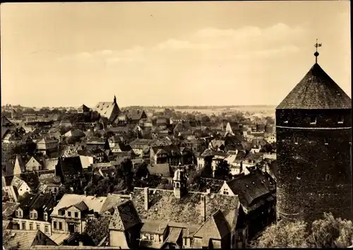 Ak Freiberg in Sachsen, Stadtübersicht