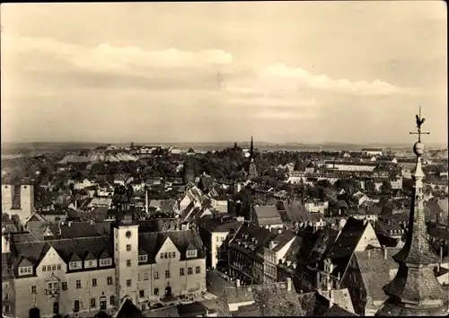 Ak Freiberg in Sachsen, Ortsansicht, Turmspitze