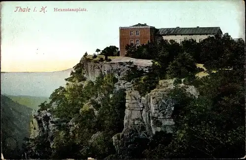 Ak Thale im Harz, Hexentanzplatz