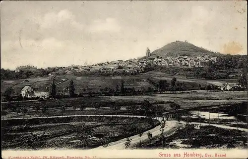 Ak Homberg an der Efze Hessen, Panorama mit Umgebung