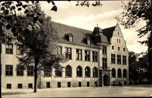 Ak Bad Lauchstädt Saalekreis, Schule