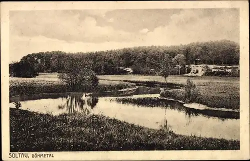 Ak Soltau Lüneburger Heide Niedersachsen, Böhmetal
