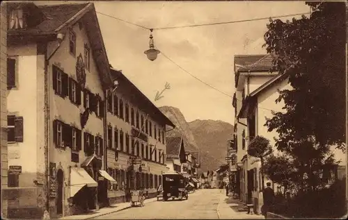 Ak Garmisch Partenkirchen in Oberbayern, Ludwigstraße