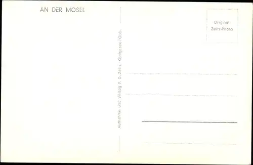 Ak Bernkastel an der Mosel, Straßenpartie, Denkmal, G. Joseph Rath, G. Nicolas Rau, Fachwerkhäuser