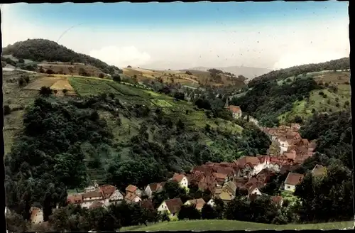 Ak Unter Hambach Heppenheim an der Bergstraße Hessen, Gasthaus und Pension Zum Rebstock