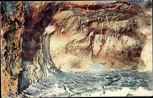 Ak Saalfeld an der Saale Thüringen, Feengrotten, Tropfsteinhöhlen