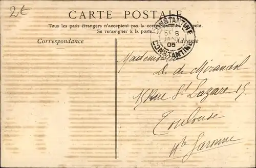 Ak Constantine Algerien, Le Lycée