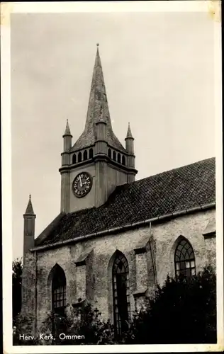 Ak Ommen Overijssel Niederlande, Herv. Kerk