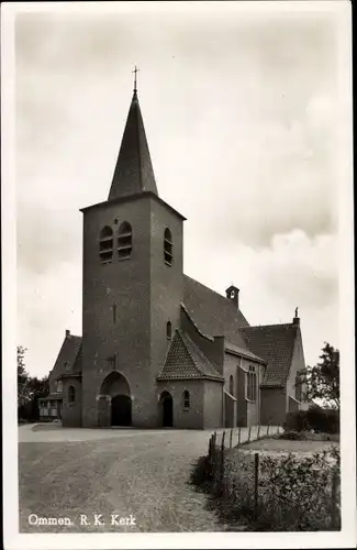 Ak Ommen Overijssel Niederlande, R. K. Kerk