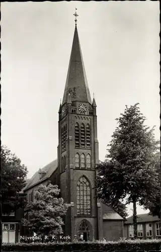 Ak Nijverdal Overijssel Niederlande, R. K. Kerk
