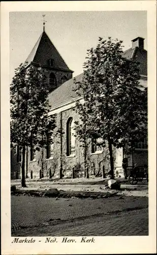 Ak Markelo Overijssel, Ned. Herv. Kerk