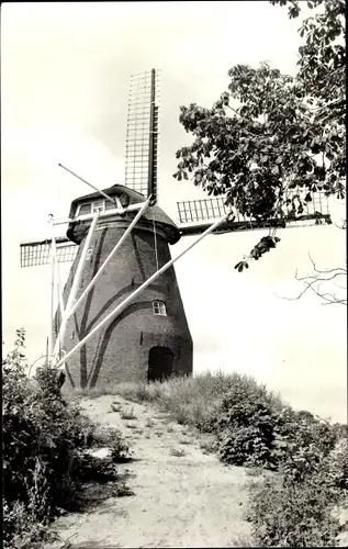 Ak Fleringen Overijssel, Korenmolen, Ao. 1846