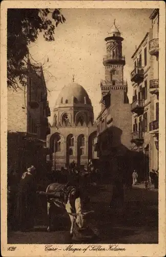 Ak Cairo Kairo Ägypten, Mosque of Sultan Kalaoun