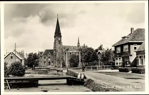 Ak Reeuwijk Südholland, R. K. Kerk