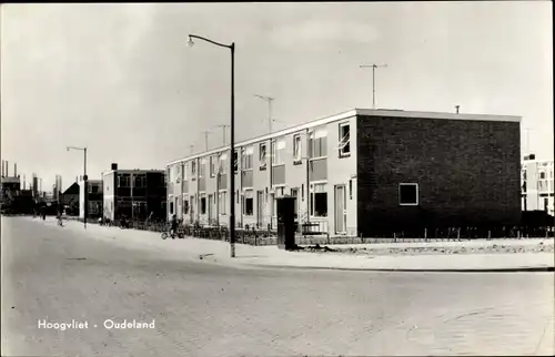 Ak Hoogvliet Rotterdam Südholland Niederlande, Oudeland