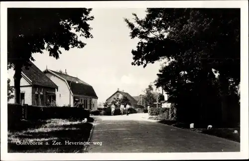 Ak Oostvoorne aan Zee Südholland, Heveringse weg