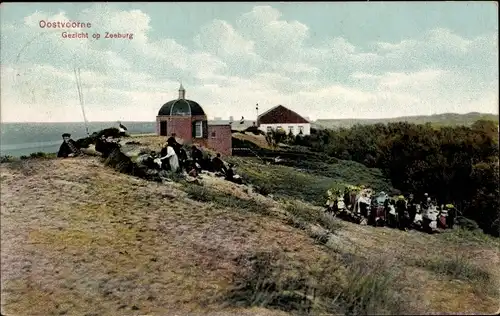 Ak Oostvoorne aan Zee Südholland, Zeeburg