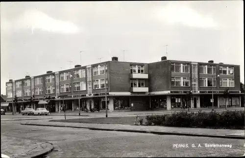 Ak Pernis Rotterdam Südholland Niederlande, G. A. Soetemanweg