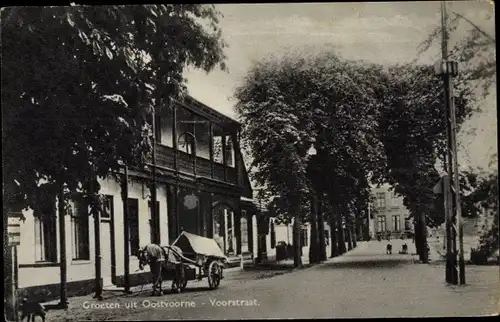 Ak Oostvoorne aan Zee Südholland, Voorstraat