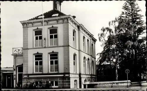 Ak Papendrecht Südholland, Raadhuis