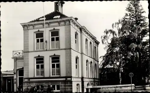 Ak Papendrecht Südholland, Raadhuis