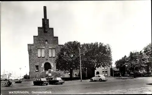 Ak Wateringen Südholland, Gemeentehuis