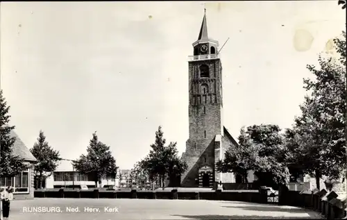 Ak Rijnsburg Südholland, Nederlandse Hervormde Kerk