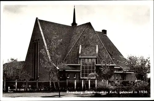 Ak Rozenburg Südholland, Gereformeerde Kerk