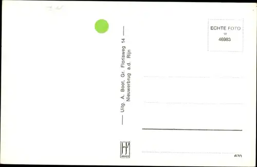 Ak Nieuwerbrug Südholland, Chr. School