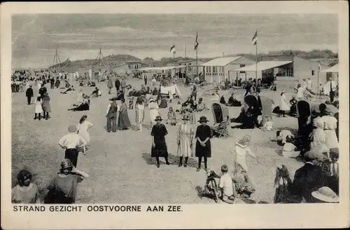 Ak Oostvoorne aan Zee Südholland, Strand