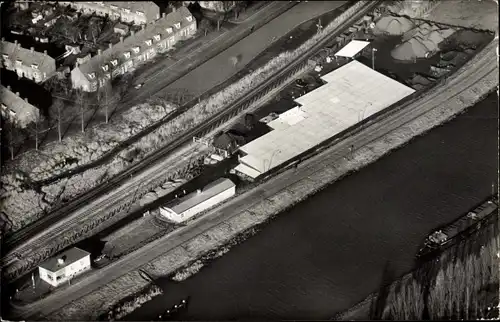 Ak Gorinchem Südholland Niederlande, Teunis van Andel N.V., Luftbild