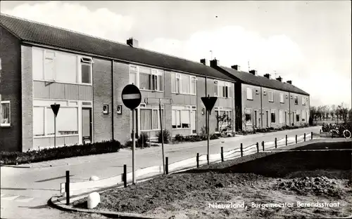 Ak Nieuwland Vijfheerenlanden Südholland, Burgemeester Berendsstraat